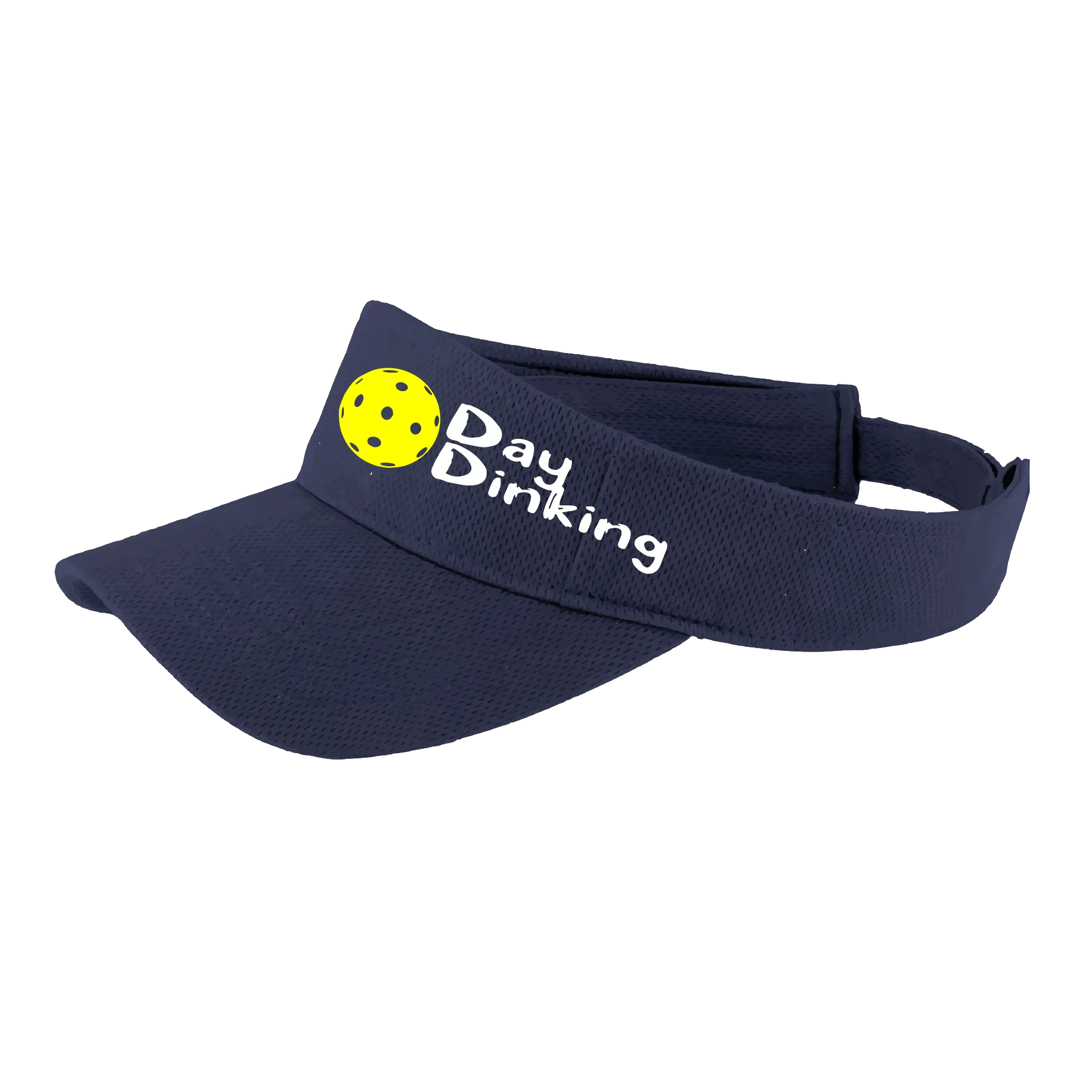 Day Dinking With Pickleball (Customizable) | Pickleball Visors | Moisture Wicking 100% Polyester