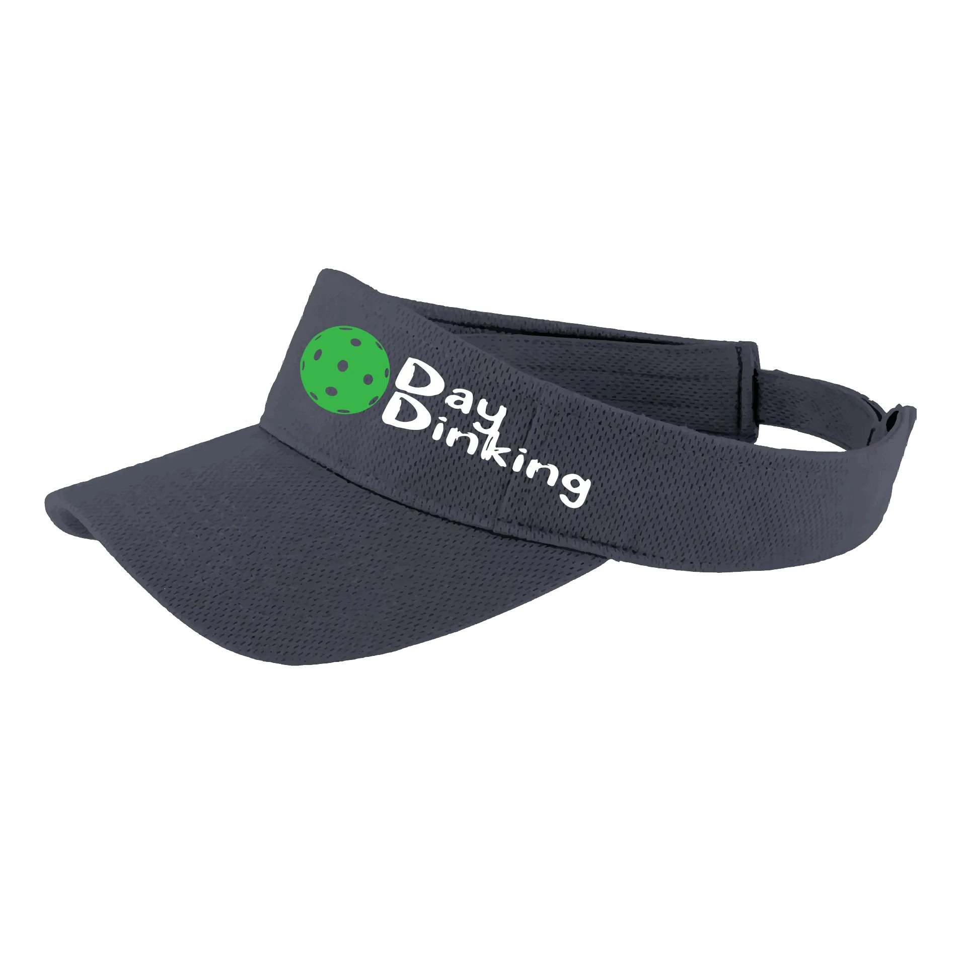 Day Dinking With Pickleball (Customizable) | Pickleball Visors | Moisture Wicking 100% Polyester