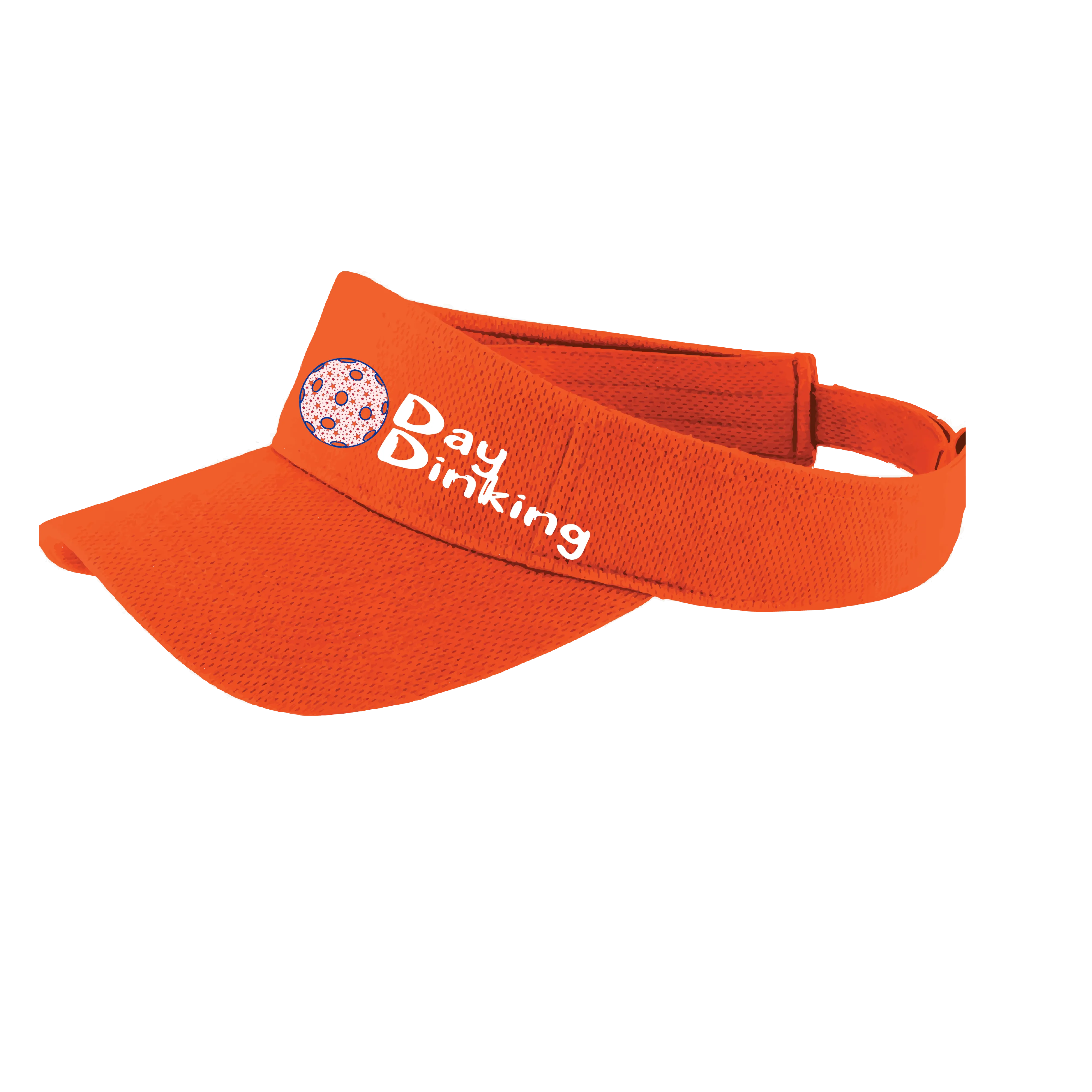 Day Dinking With Pickleball (Customizable) | Pickleball Visors | Moisture Wicking 100% Polyester