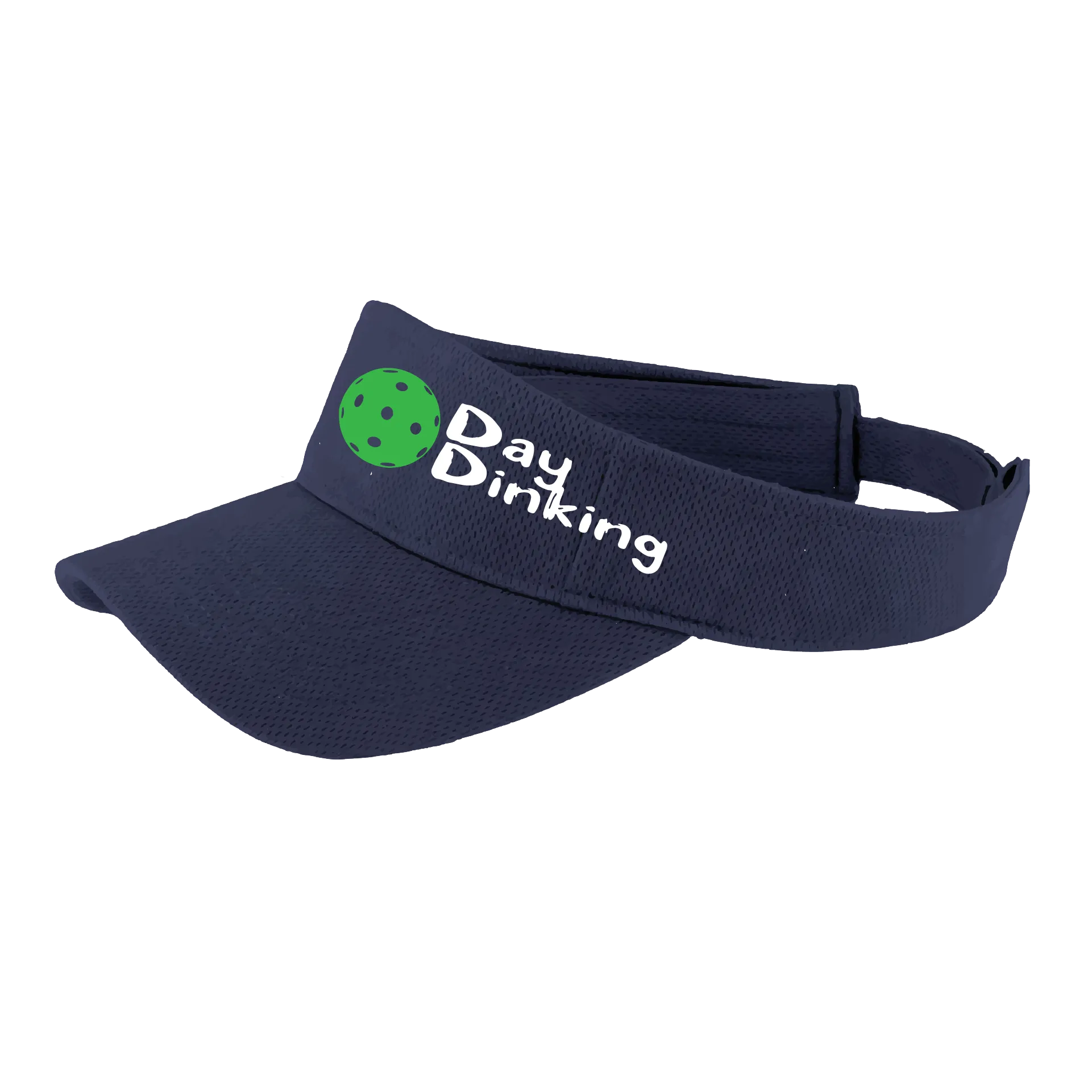 Day Dinking With Pickleball (Customizable) | Pickleball Visors | Moisture Wicking 100% Polyester