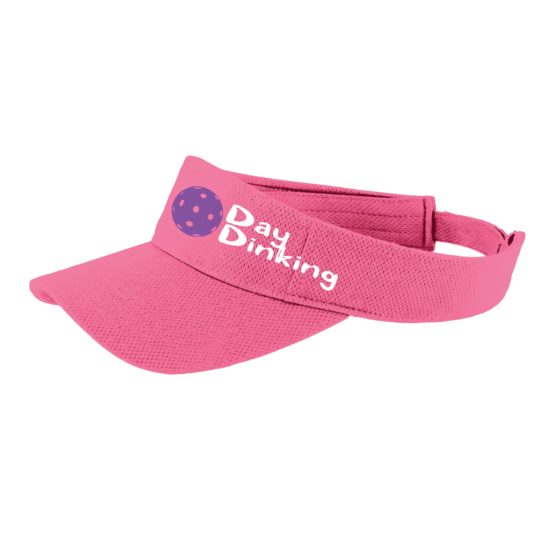 Day Dinking With Pickleball (Customizable) | Pickleball Visors | Moisture Wicking 100% Polyester