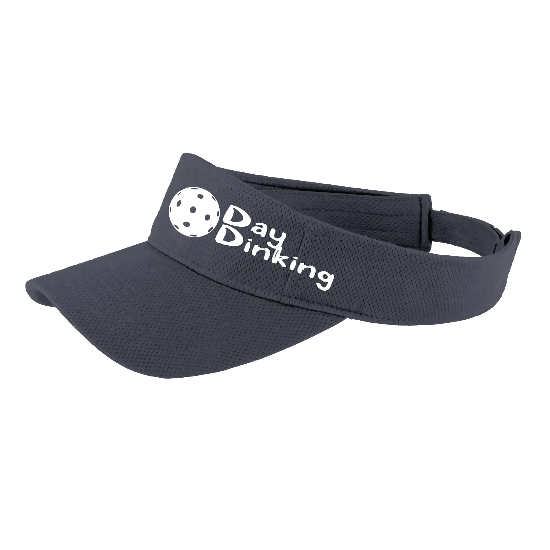 Day Dinking With Pickleball (Customizable) | Pickleball Visors | Moisture Wicking 100% Polyester