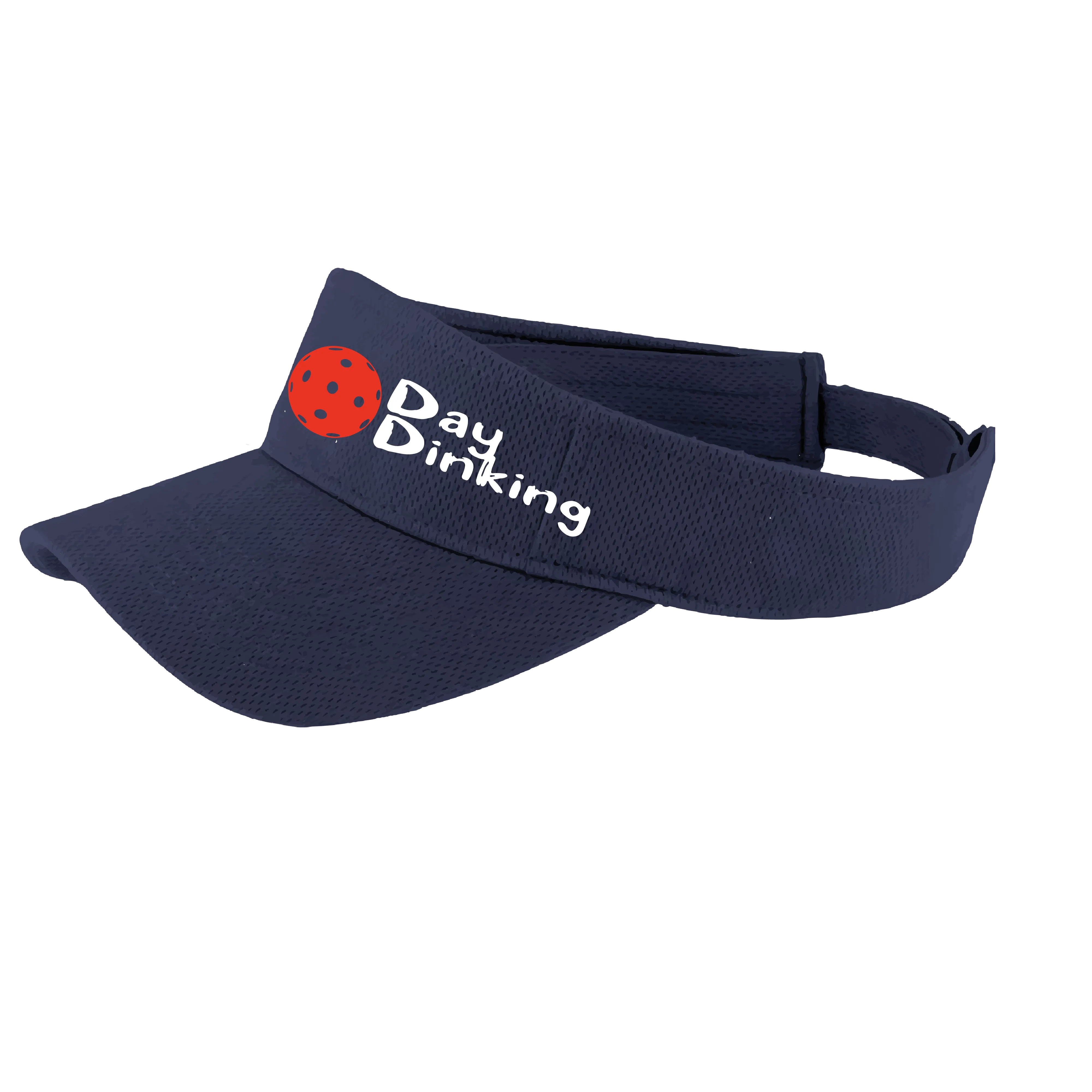 Day Dinking With Pickleball (Customizable) | Pickleball Visors | Moisture Wicking 100% Polyester