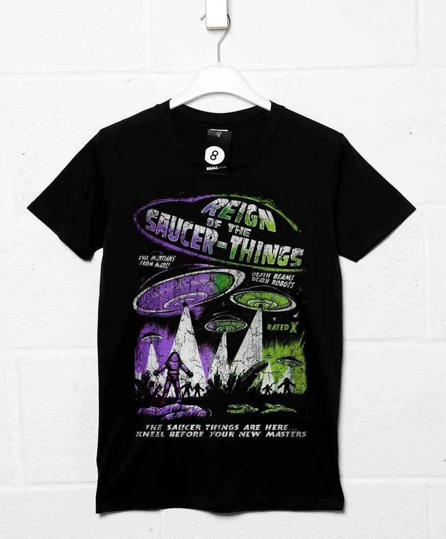 Deathray Reign Of The Saucer Things T-Shirt