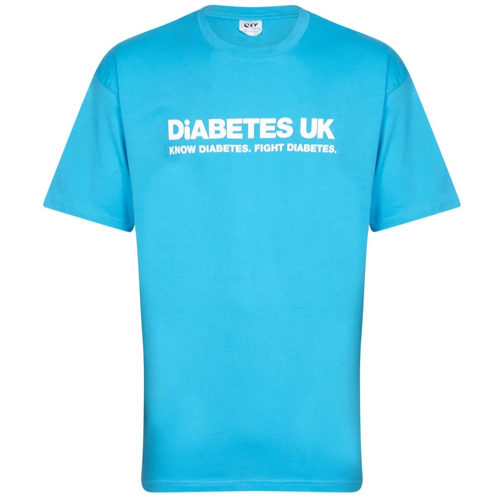 Diabetes UK Short Sleeve T-Shirts Adult (INT)