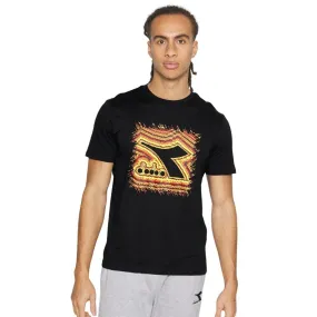 Diadora T-Shirt Masculino T-Shirt _SS_Freize Black