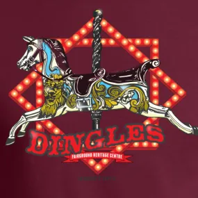 DINGLES FAIRGROUND CAROUSEL T-SHIRT