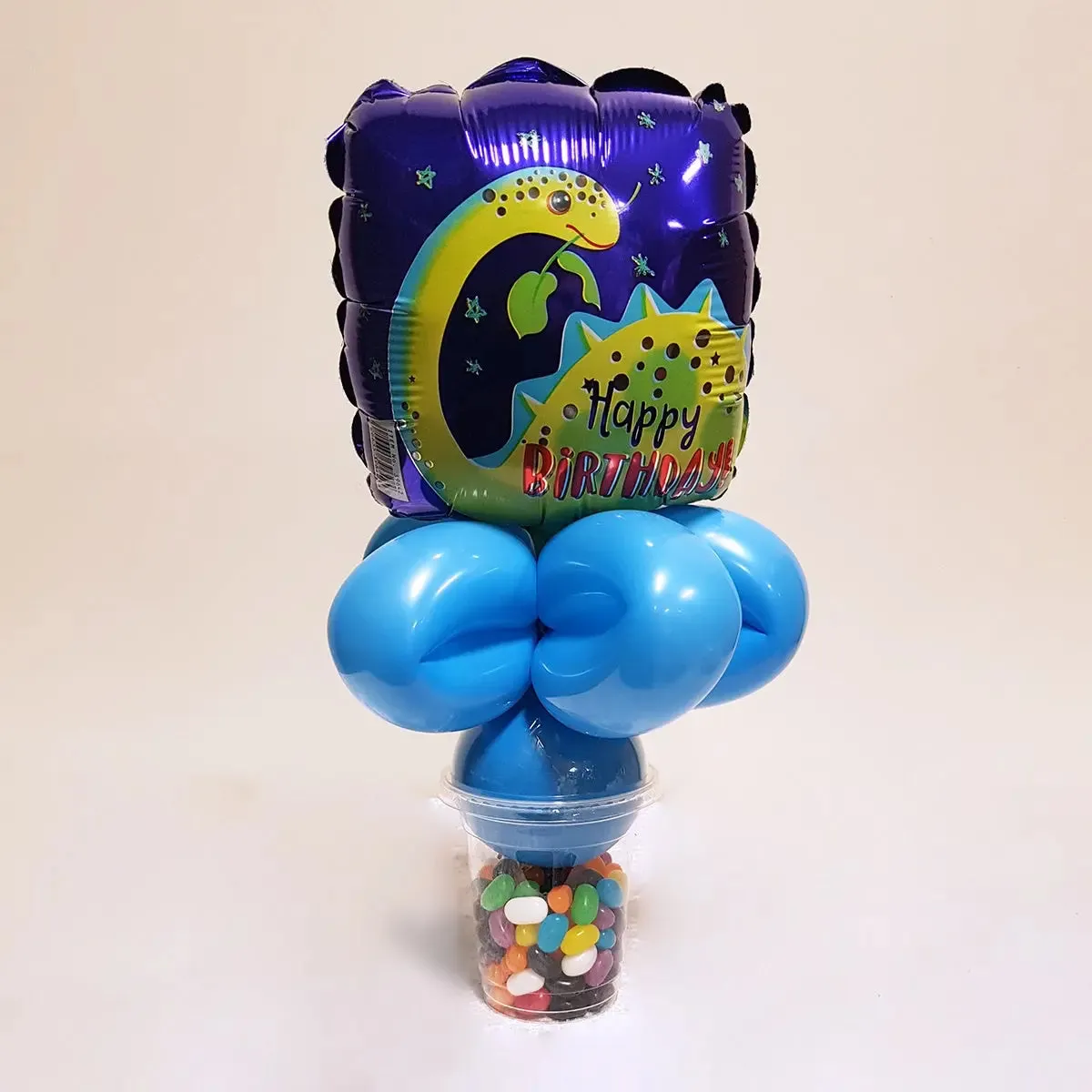 Dinosaur Balloon Candy Cup