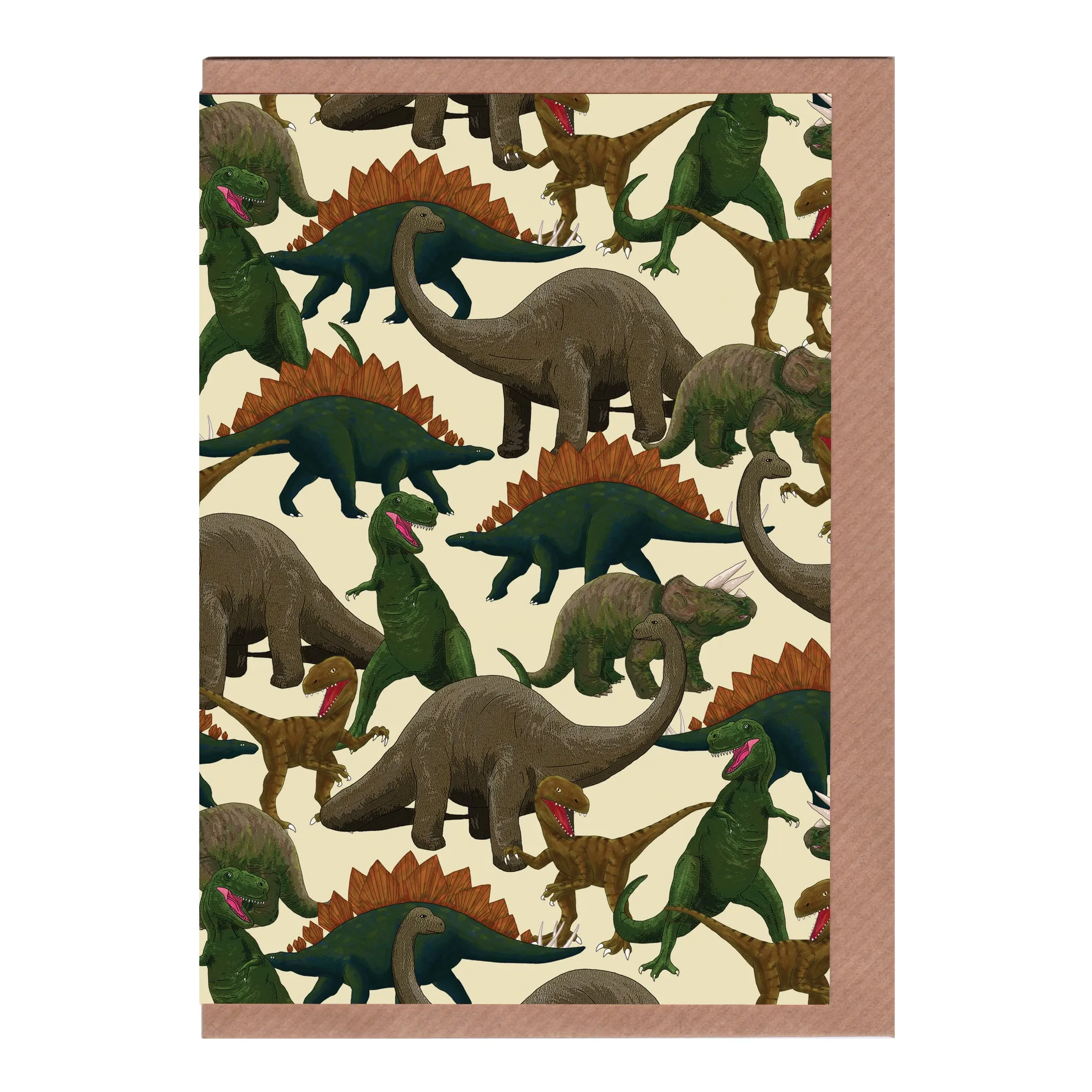 Dinosaurs - Greetings Card