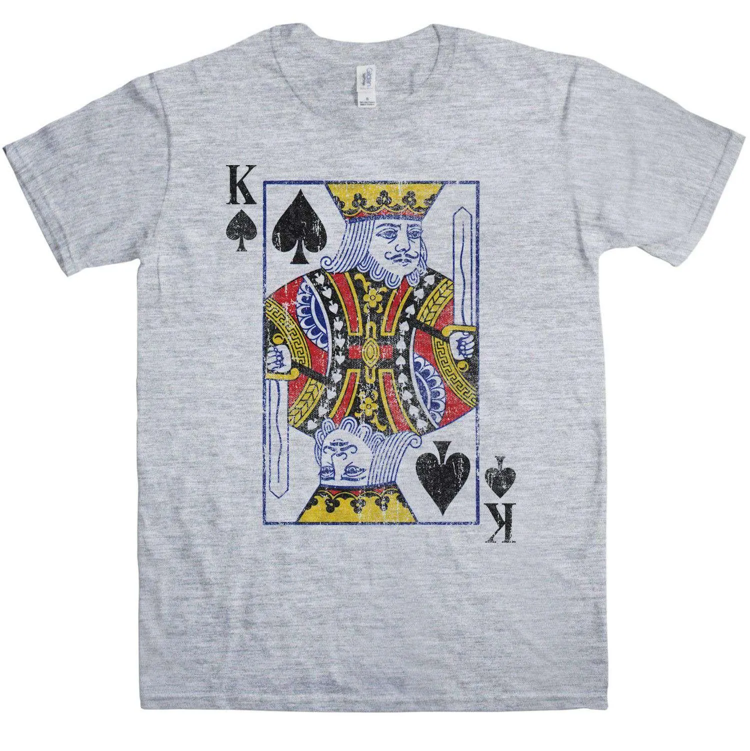 Distressed King Of Spades T-Shirt