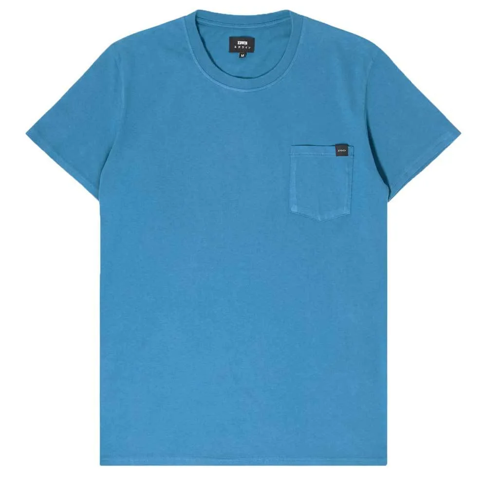 Edwin Pocket T Shirt - Blue Sapphire