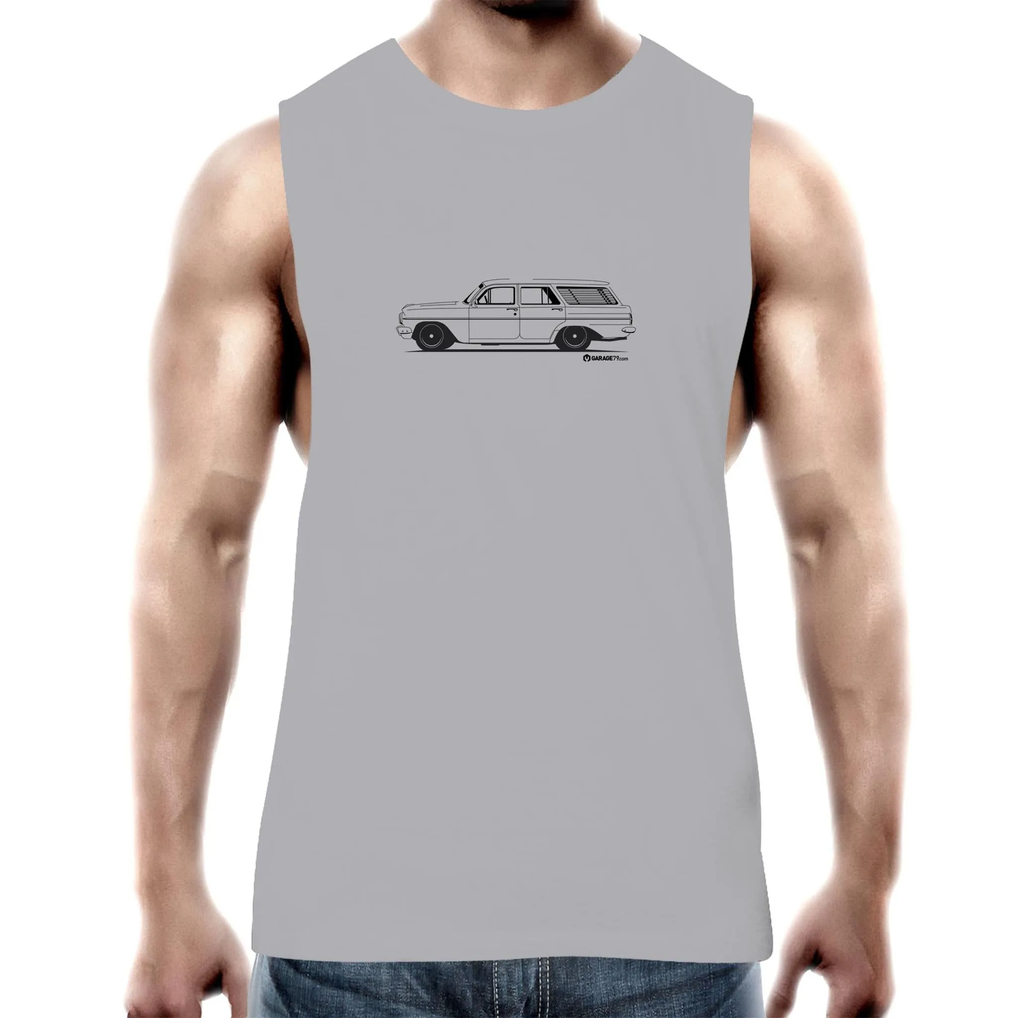 EH Holden Wagon Mens Barnard Tank Top Tee