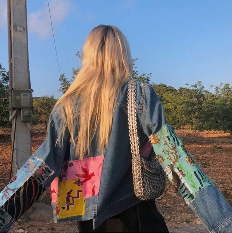 Embroidered Denim Jacket