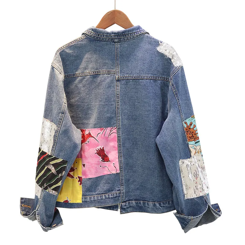 Embroidered Denim Jacket