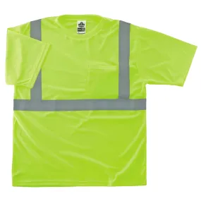 Ergodyne GloWear 8289 Type R Class 2 Hi-Vis T-Shirt - Lime