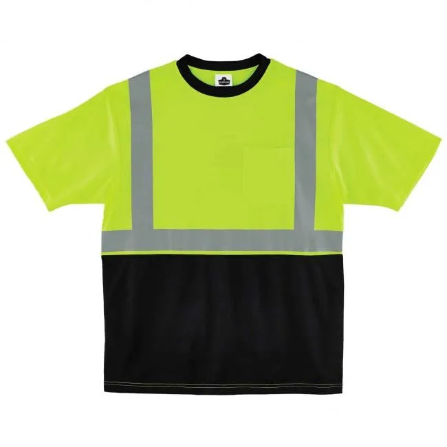 Ergodyne GloWear 8289BK Type R Class 2 Hi-Vis T-Shirt - Lime