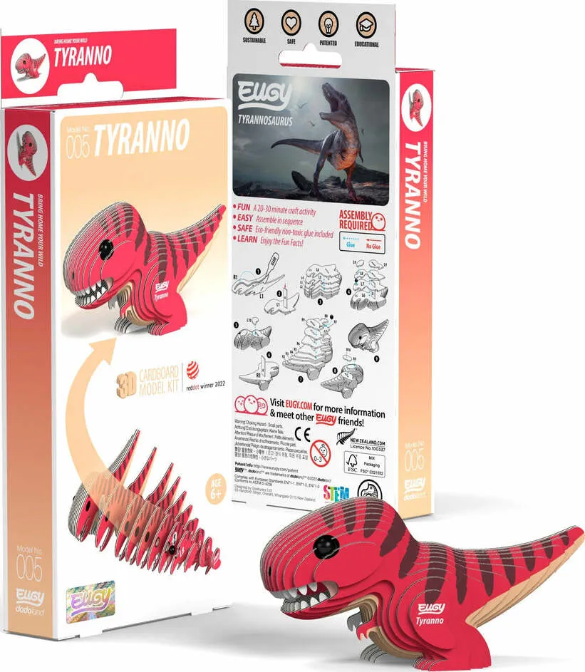 EUGY 3D Puzzle -T-Rex