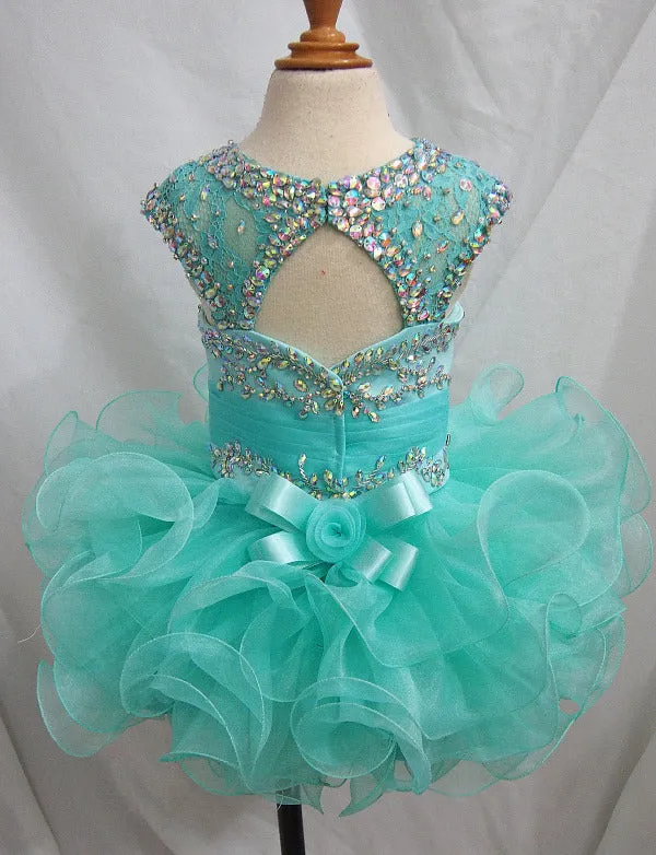 Exquisite Infant/toddler/baby/children/kids Girl's Pageant Dress/clothing/gown for birthday