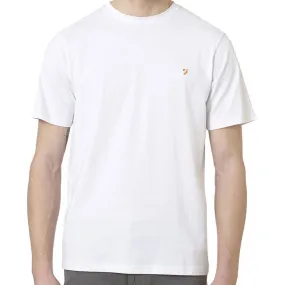 Farah Denny Crew Neck T-Shirt - White