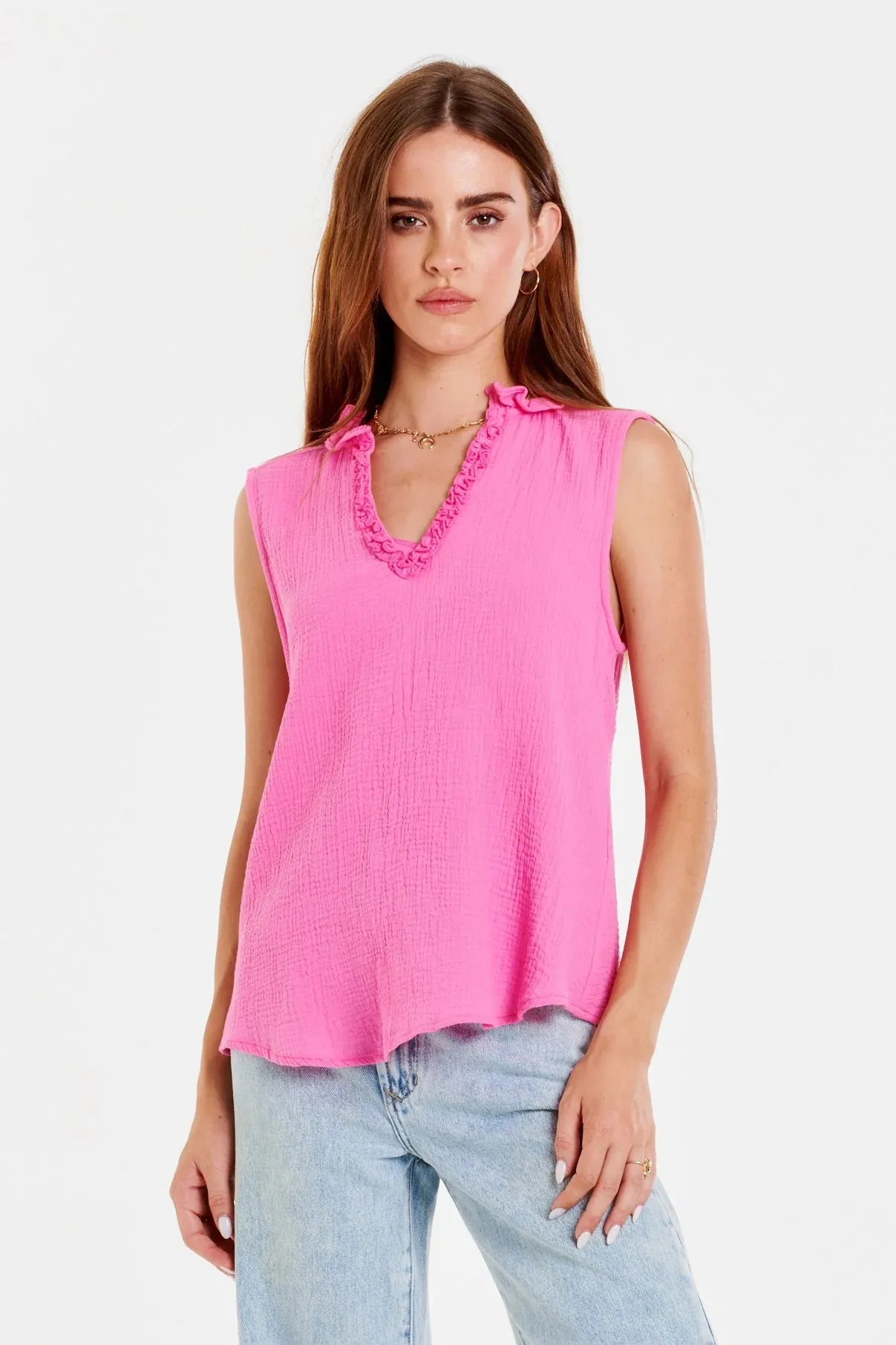 Fia Ruffle Tank