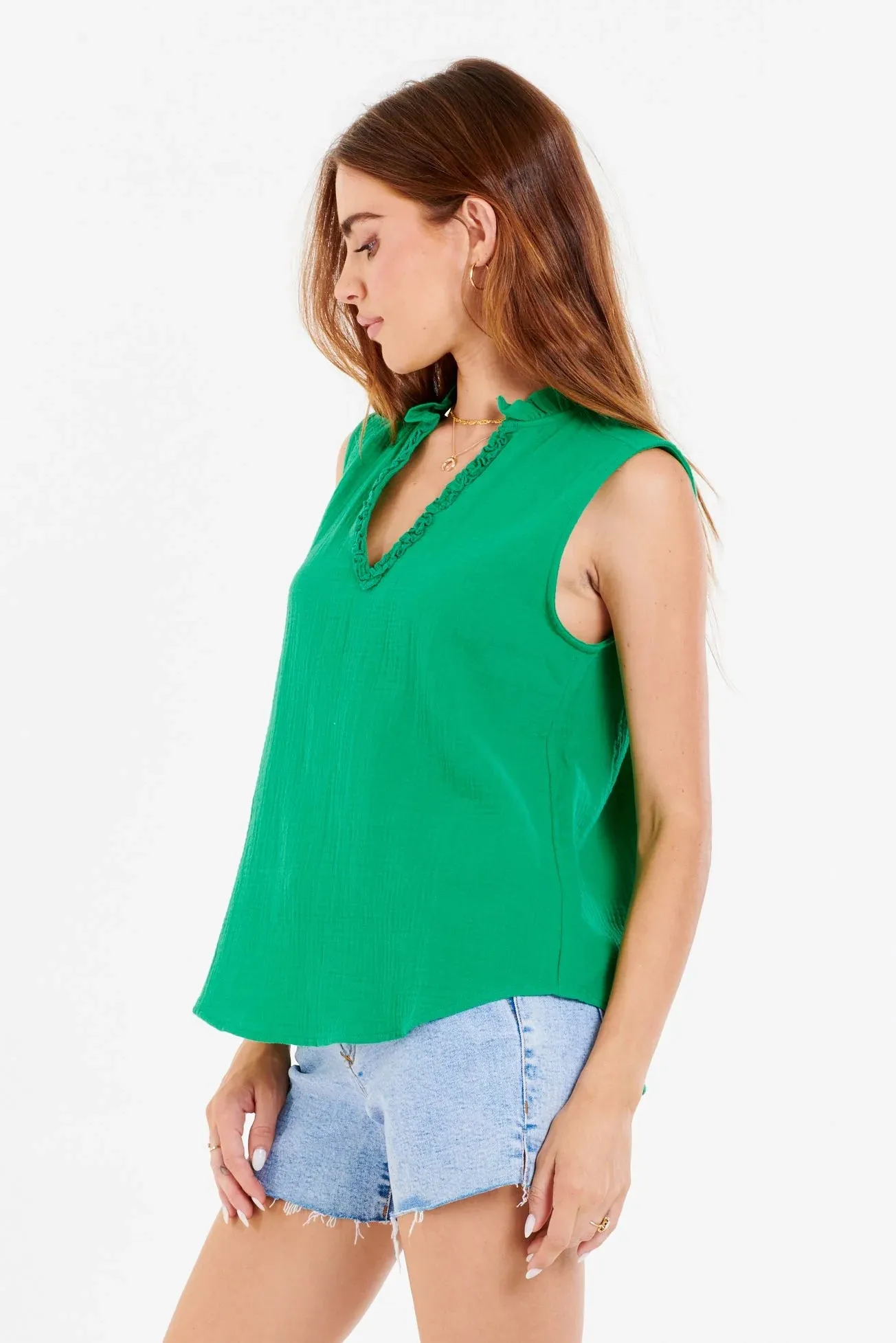 Fia Ruffle Tank