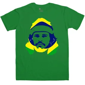 Football Socrates Flag T-Shirt