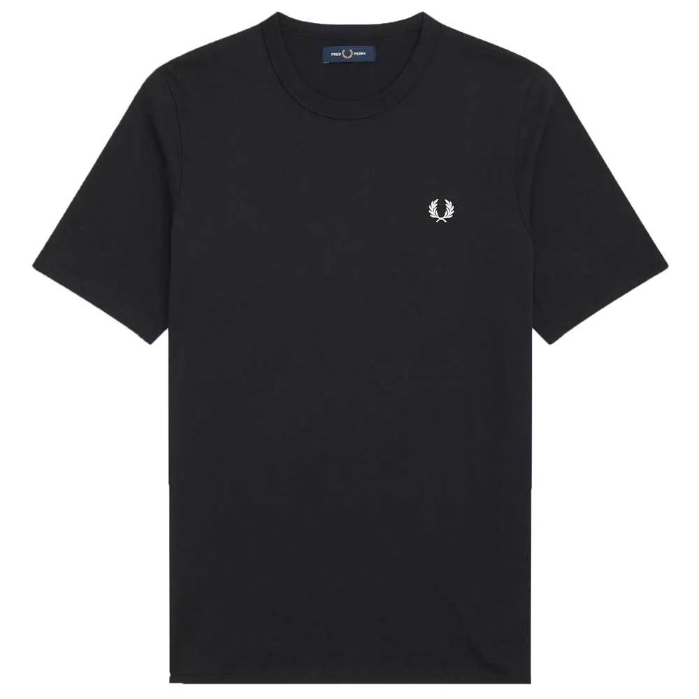 Fred Perry Taped Side T-Shirt - Black M7534