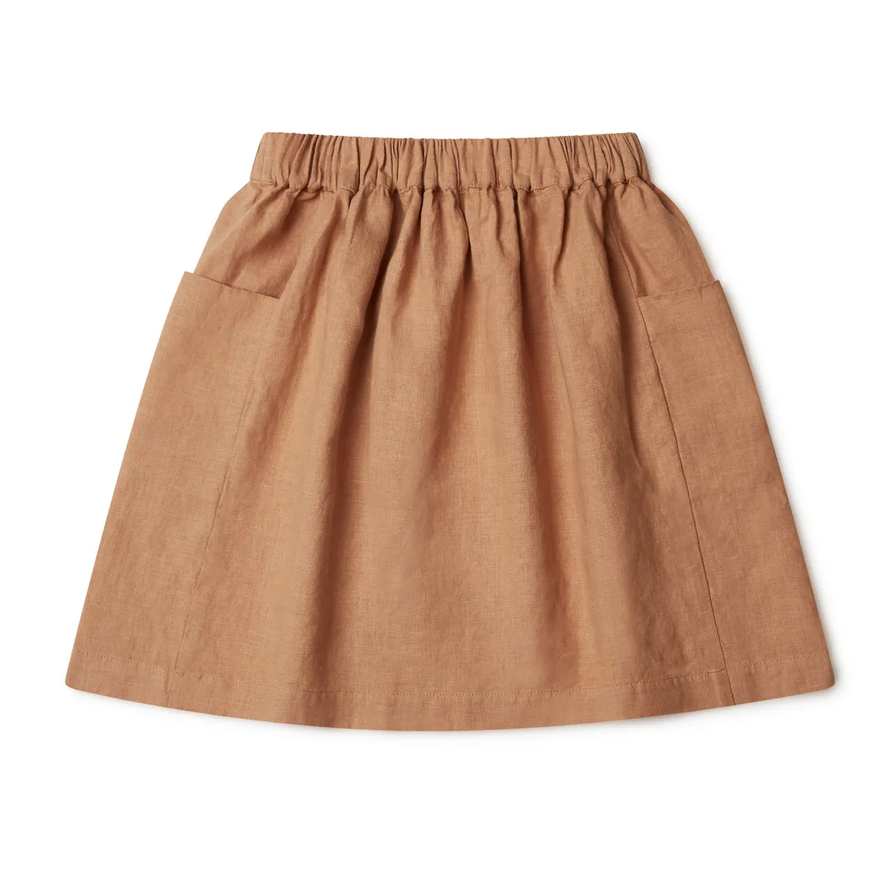 Gaia Skirt in 100% Linen (3-14y)