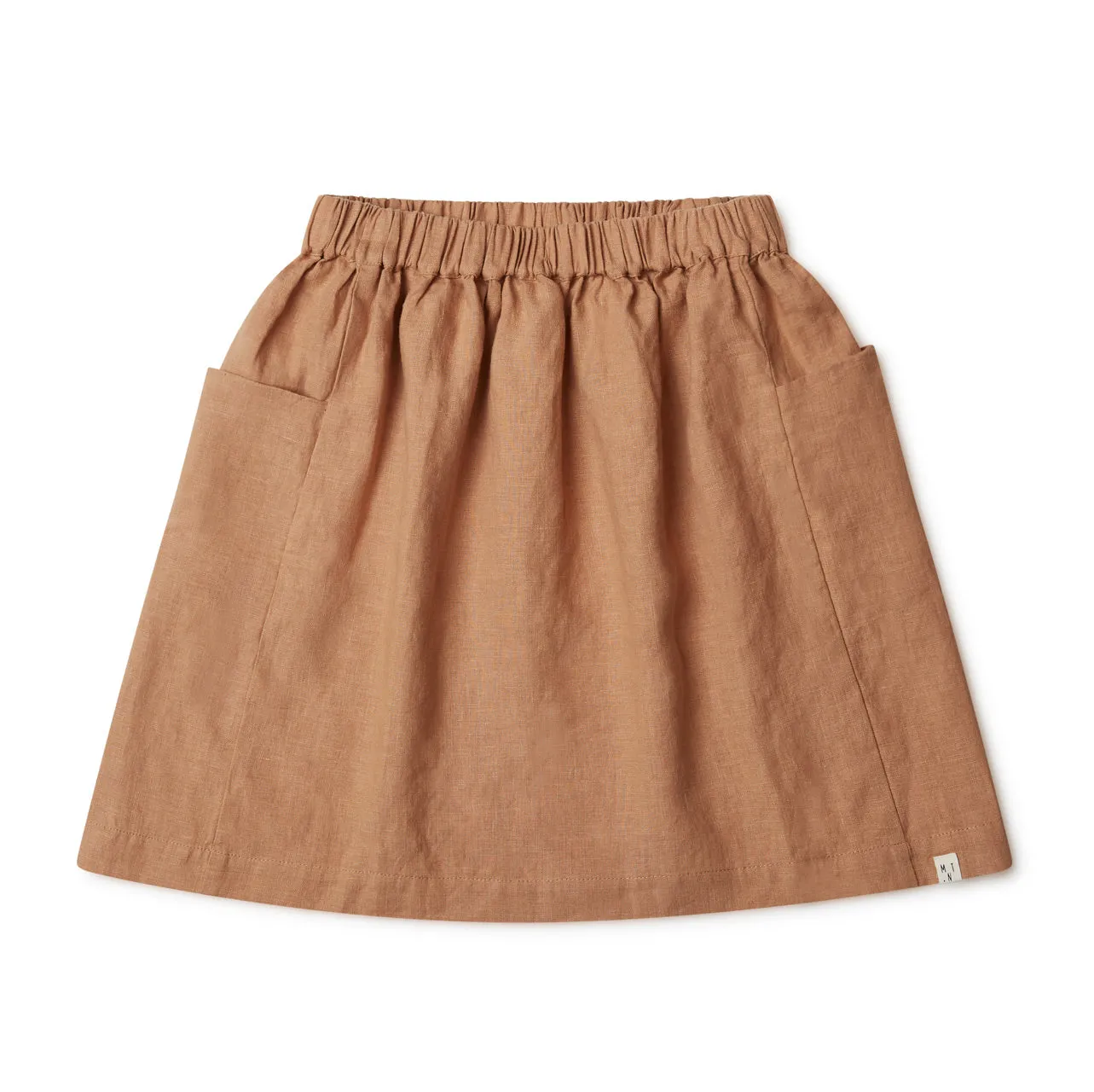 Gaia Skirt in 100% Linen (3-14y)