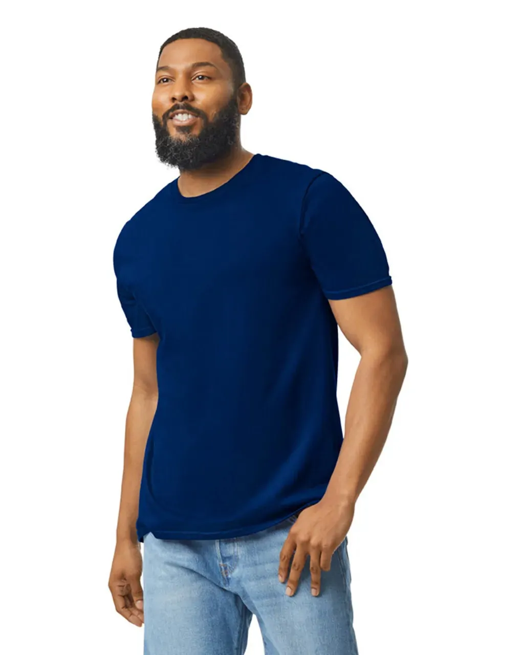 Gildan Customizable Short-Sleeve Plain T-Shirt - Men