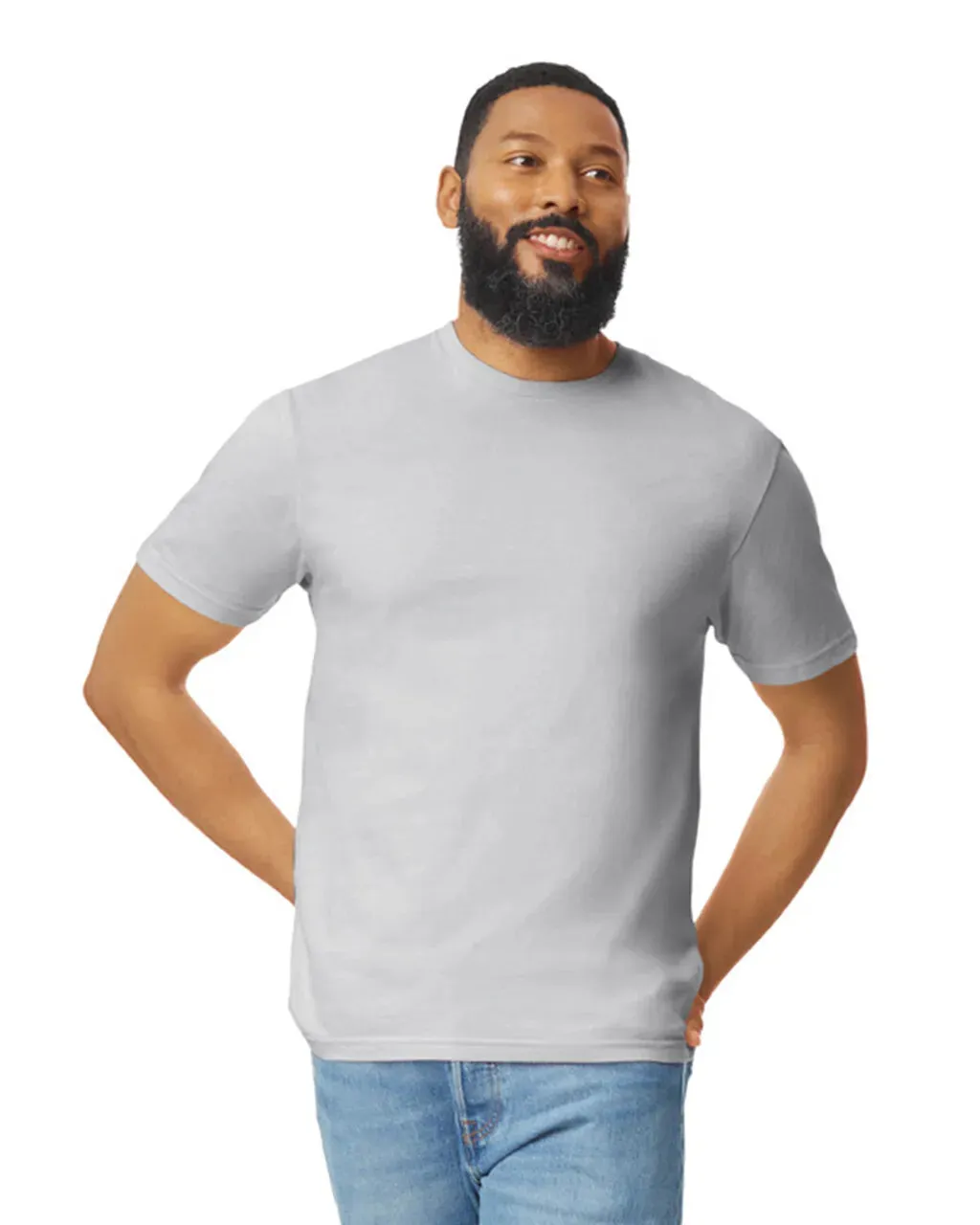 Gildan Customizable Short-Sleeve Plain T-Shirt - Men