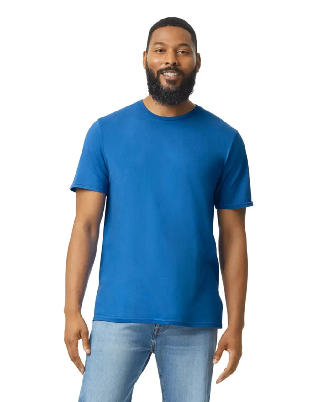 Gildan Customizable Short-Sleeve Plain T-Shirt - Men