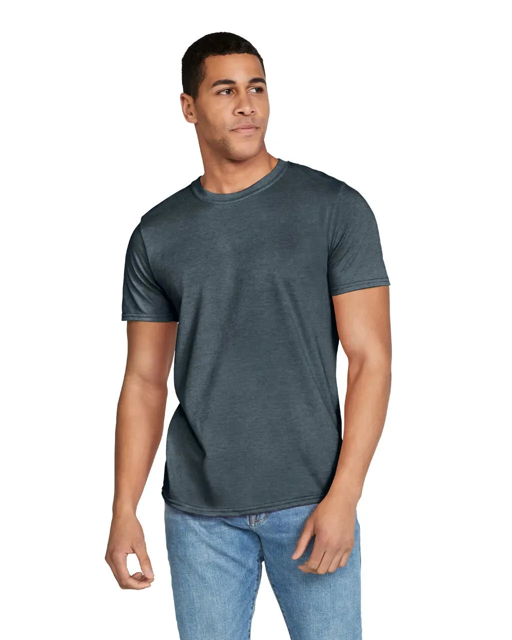 Gildan Customizable Short-Sleeve Plain T-Shirt - Men