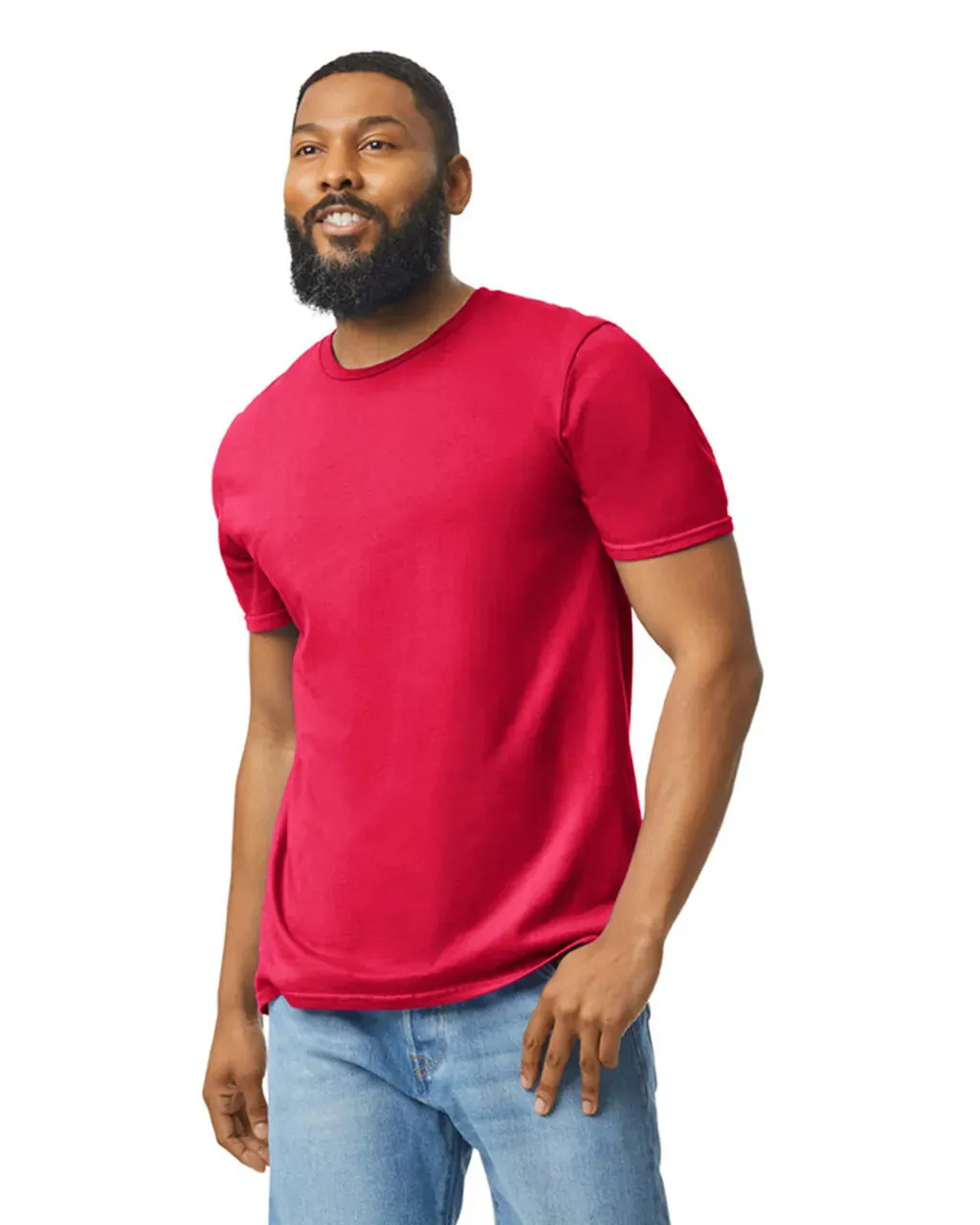 Gildan Customizable Short-Sleeve Plain T-Shirt - Men