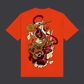 Hanuman Tee Bright Red