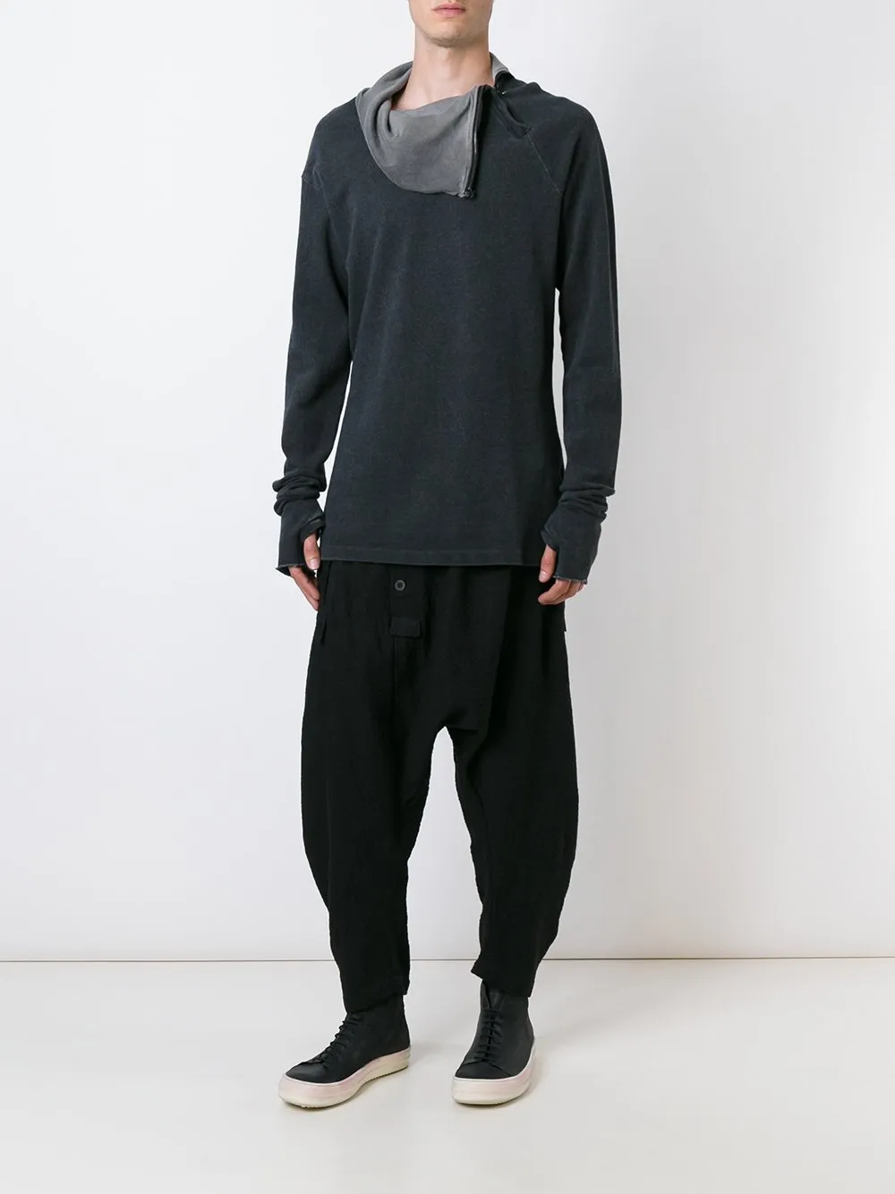 Hemp Wool Side Closure Pant