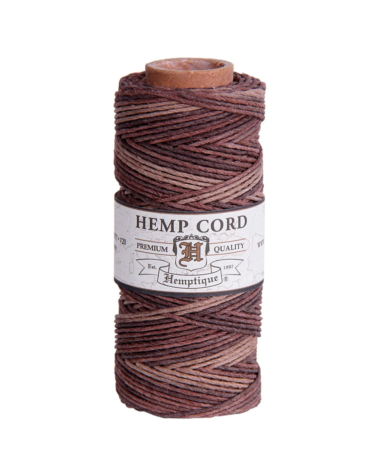 Hemptique #20 Variegated Hemp Cord Spools 50G