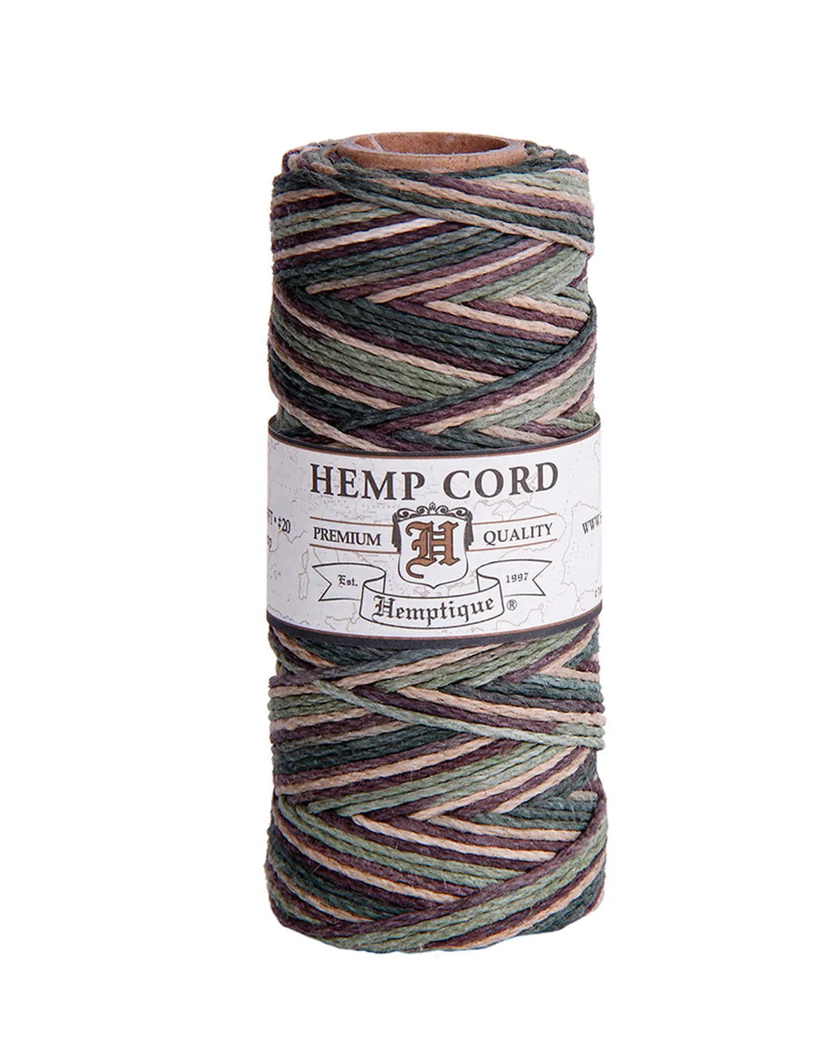 Hemptique #20 Variegated Hemp Cord Spools 50G