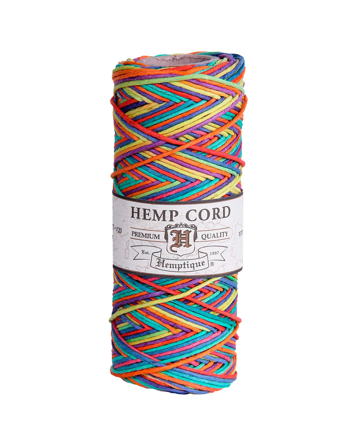 Hemptique #20 Variegated Hemp Cord Spools 50G