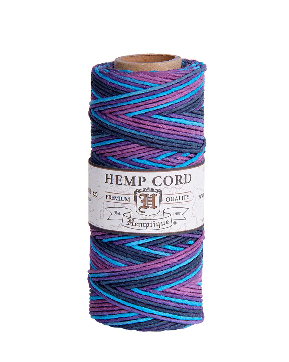 Hemptique #20 Variegated Hemp Cord Spools 50G