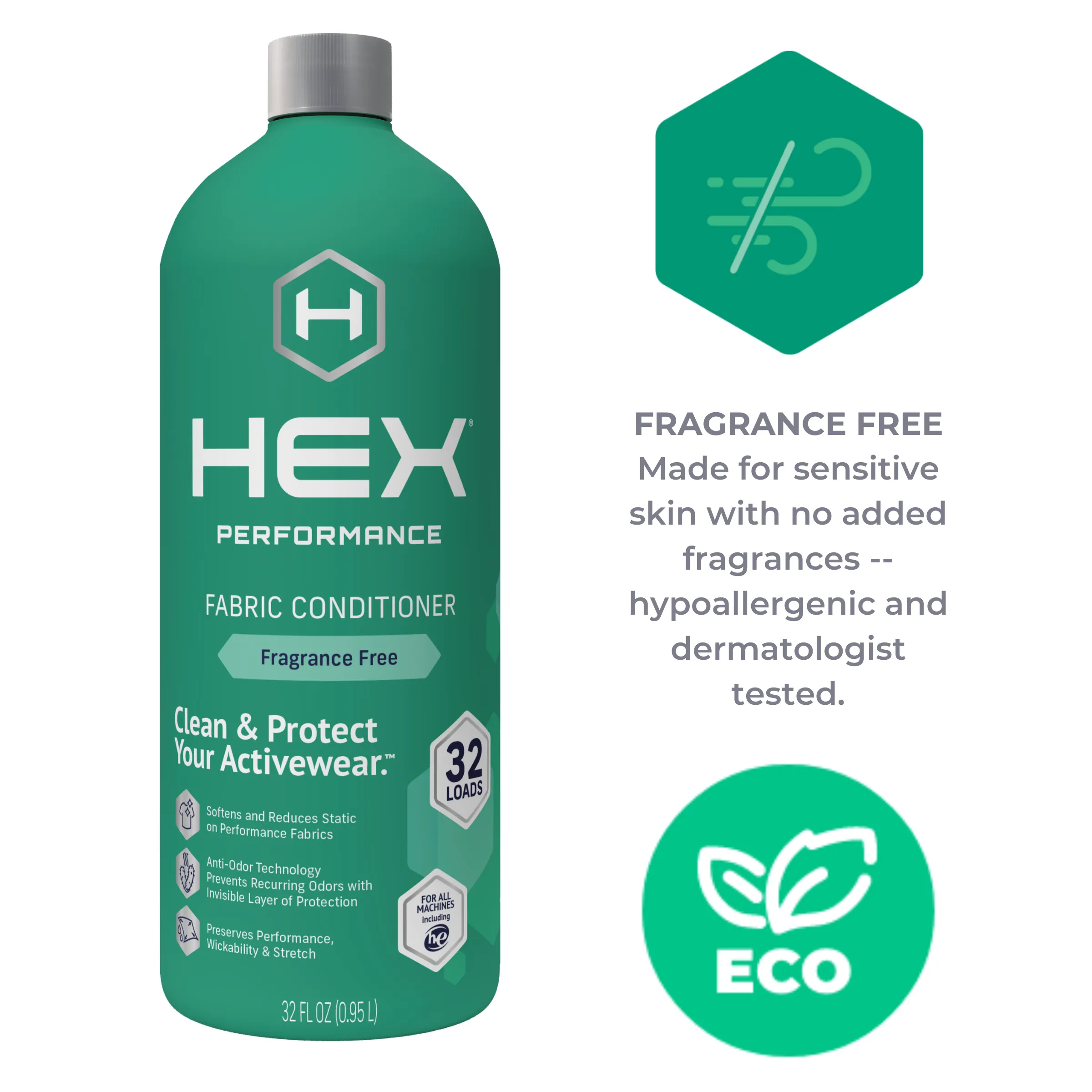 HEX Fabric Conditioner (32 Loads)