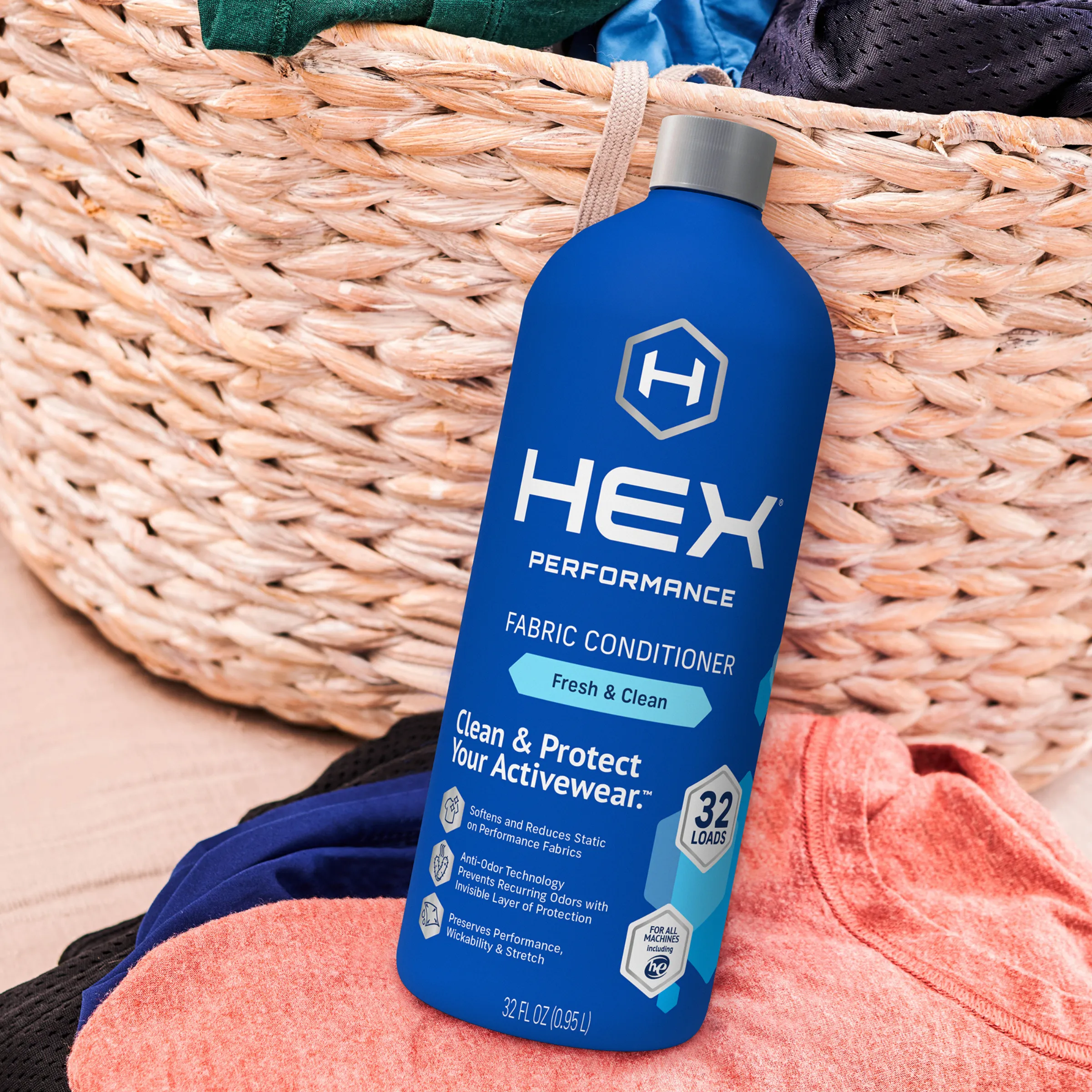 HEX Fabric Conditioner (32 Loads)