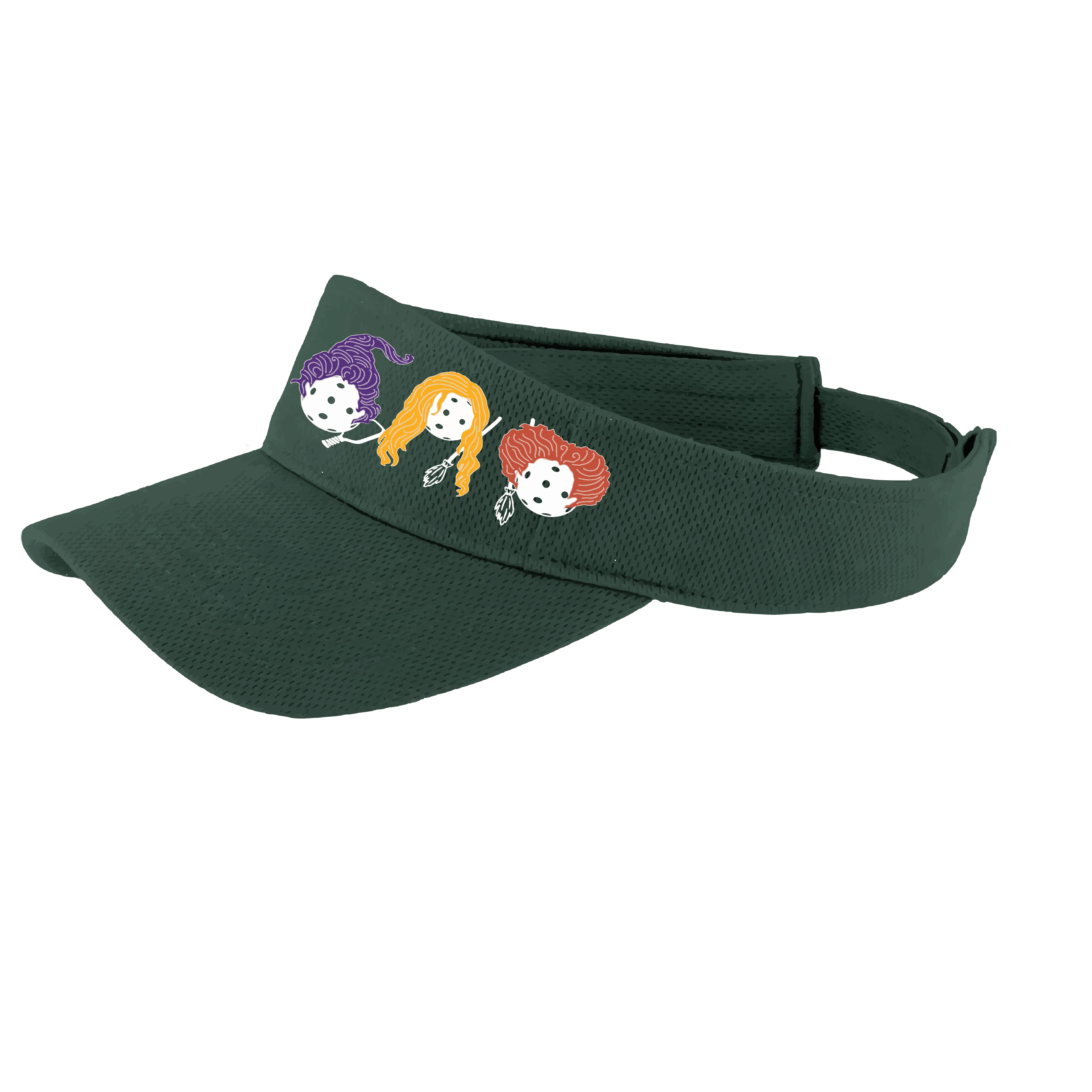 Hocus Pocus | Pickleball Visors | Moisture Wicking 100% Polyester