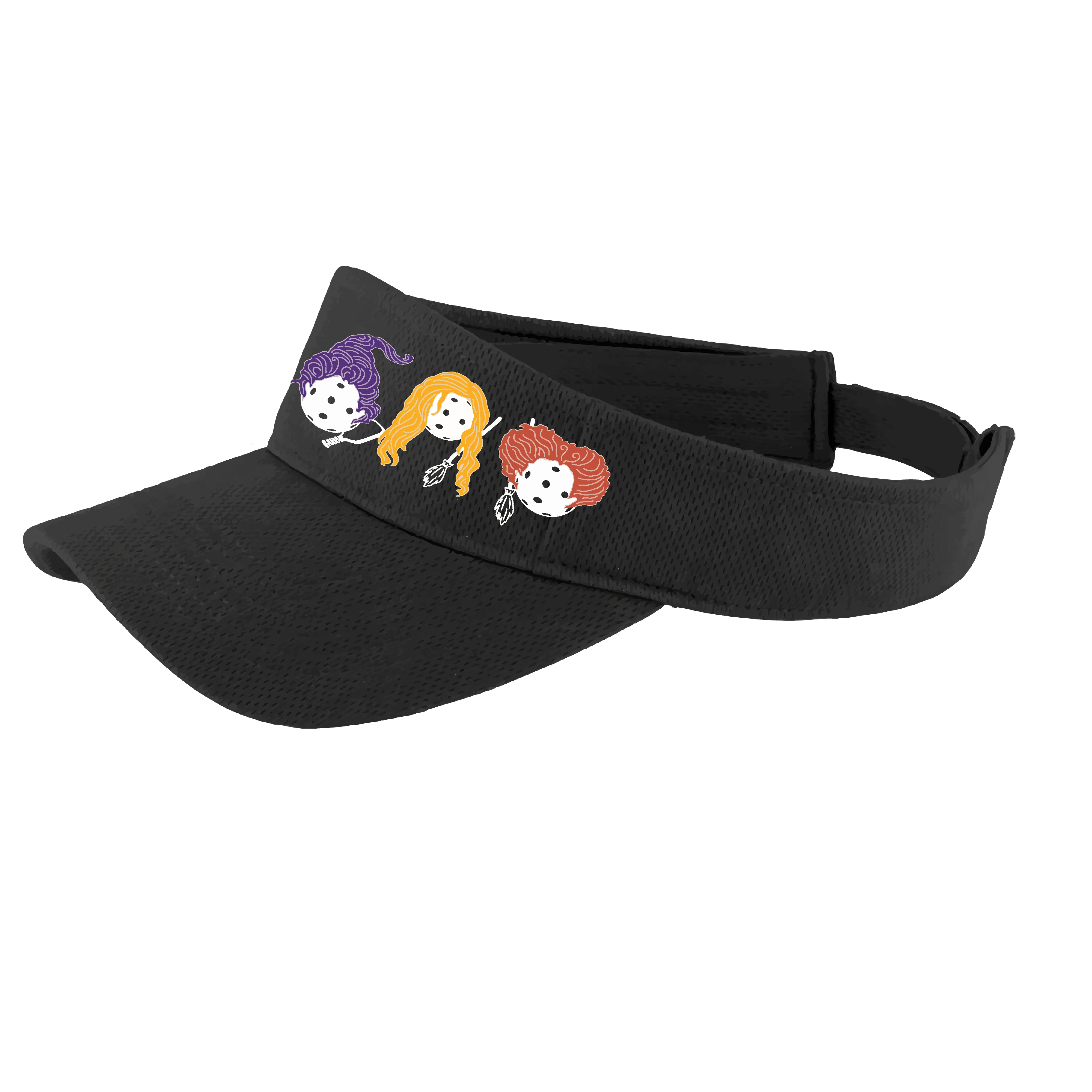 Hocus Pocus | Pickleball Visors | Moisture Wicking 100% Polyester