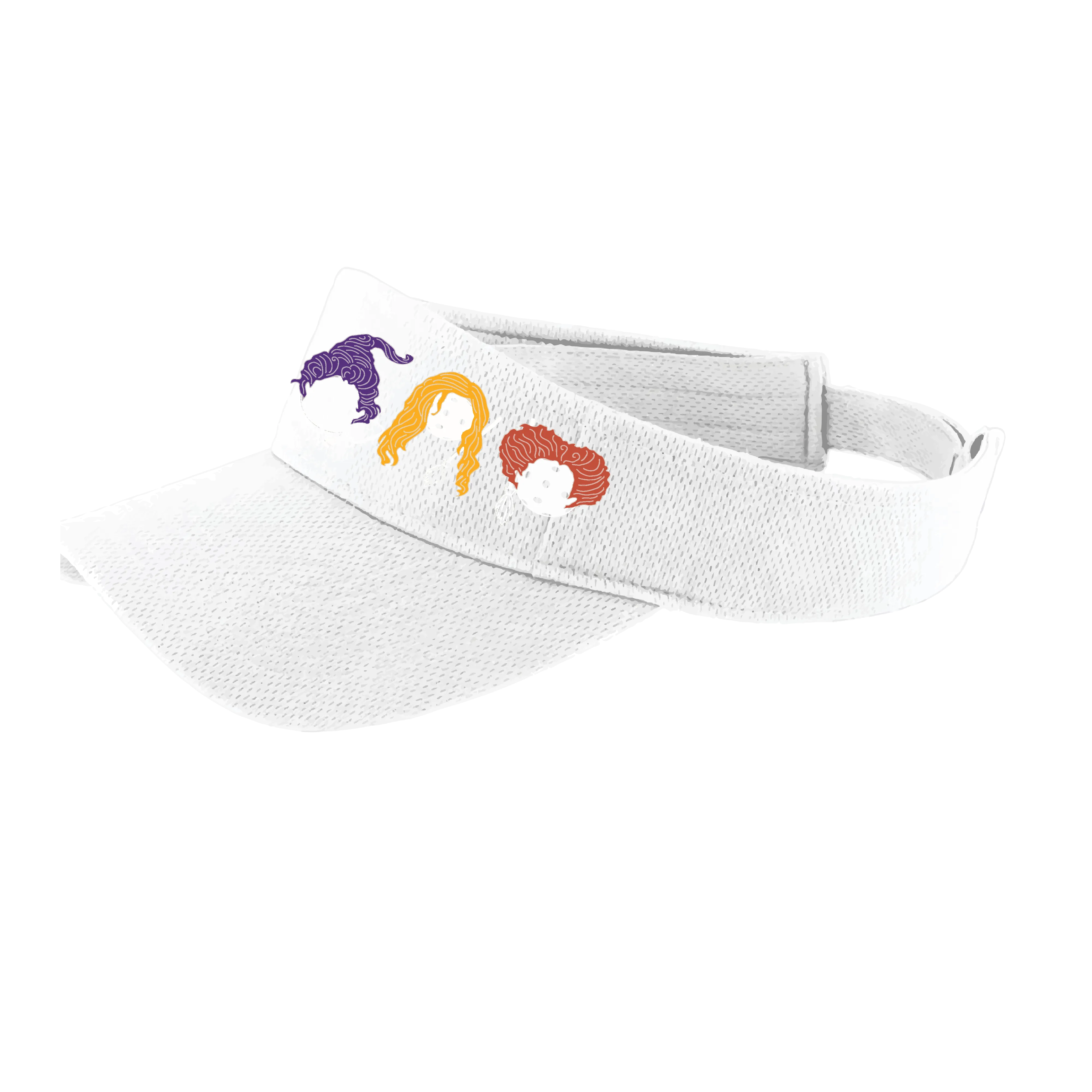 Hocus Pocus | Pickleball Visors | Moisture Wicking 100% Polyester