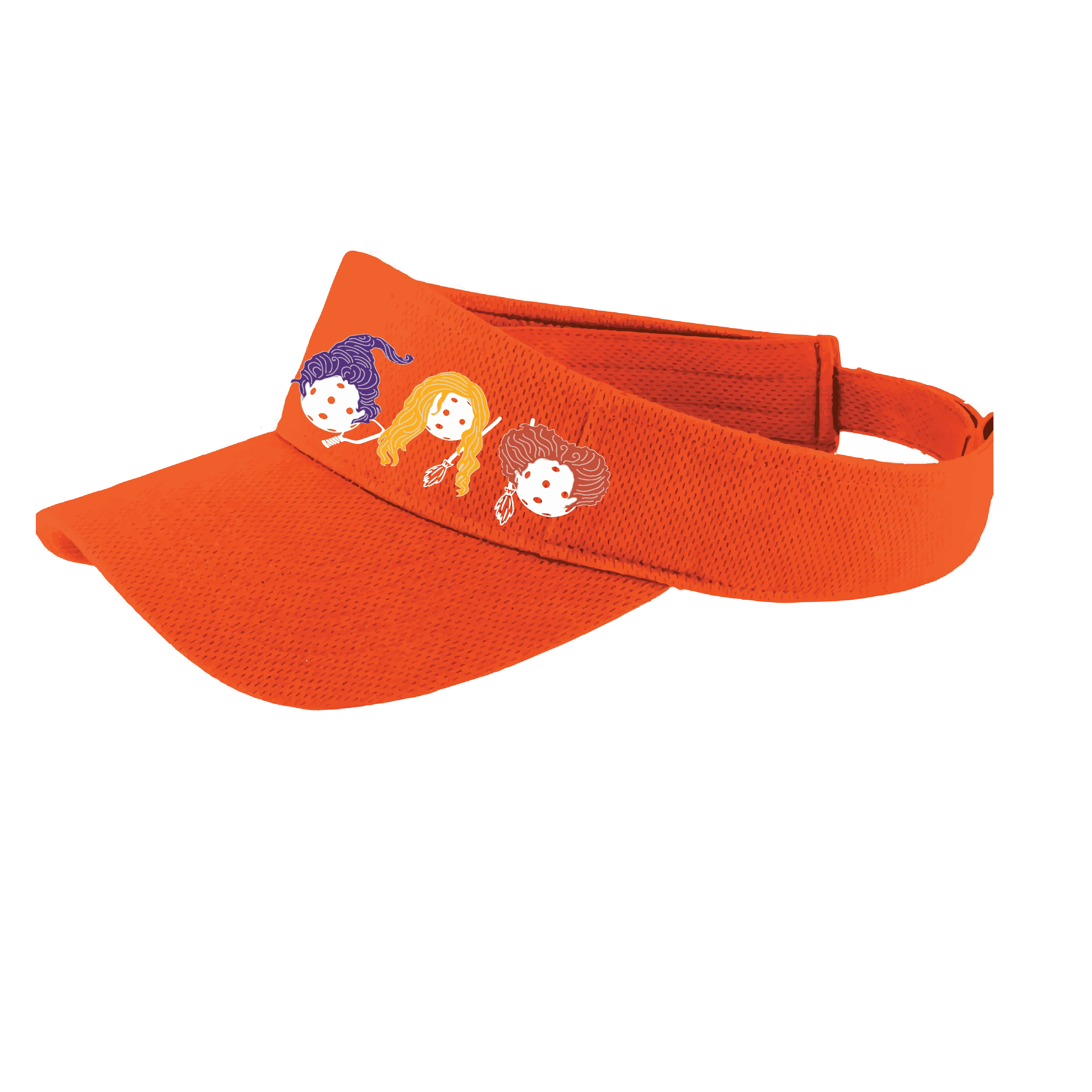 Hocus Pocus | Pickleball Visors | Moisture Wicking 100% Polyester