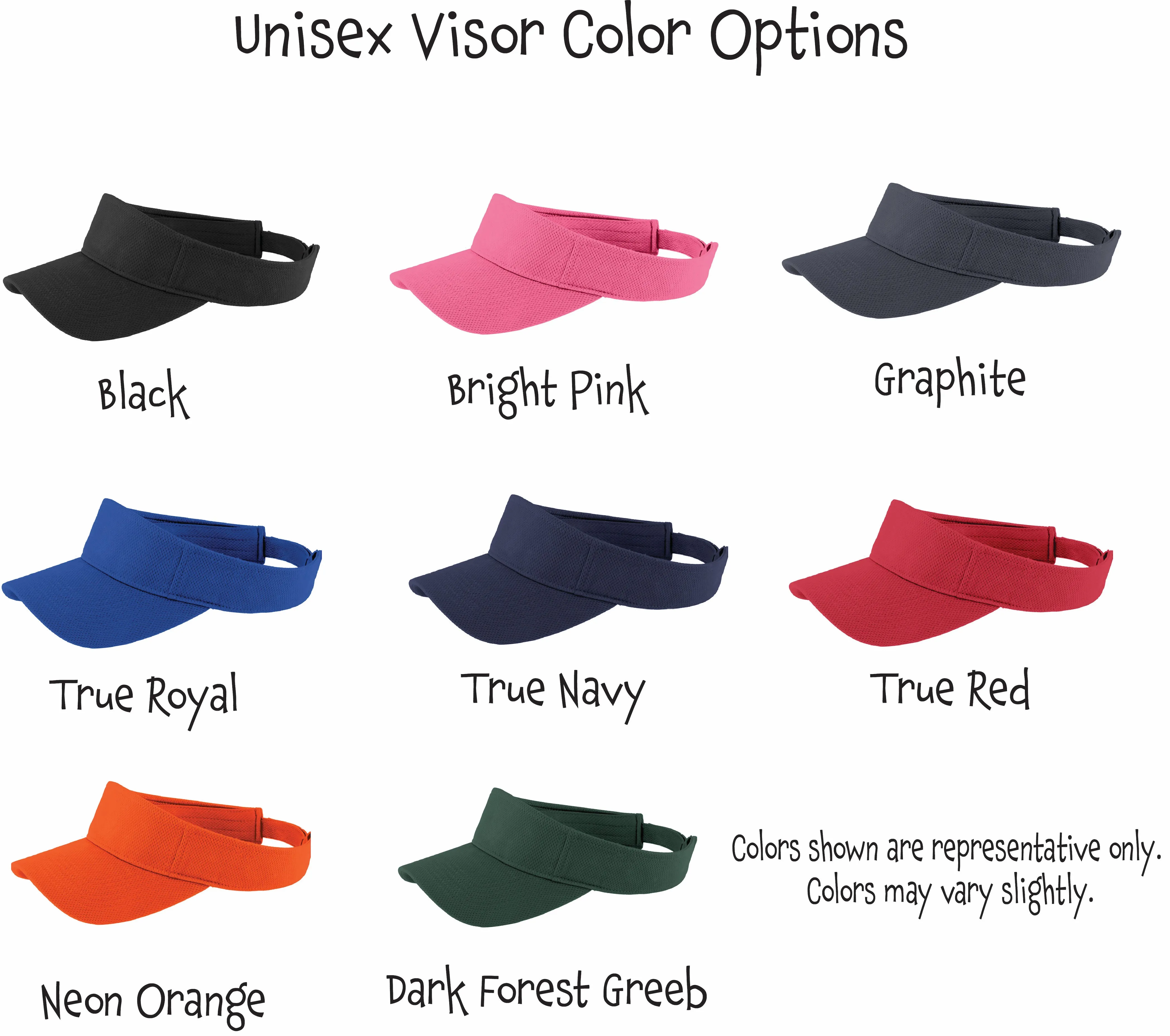 Hocus Pocus | Pickleball Visors | Moisture Wicking 100% Polyester