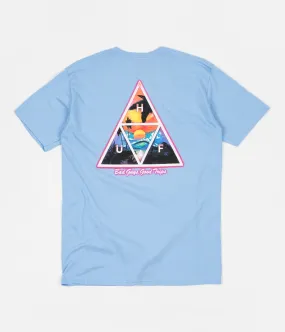 HUF Good Trips Triangle T-Shirt - Ballad Blue