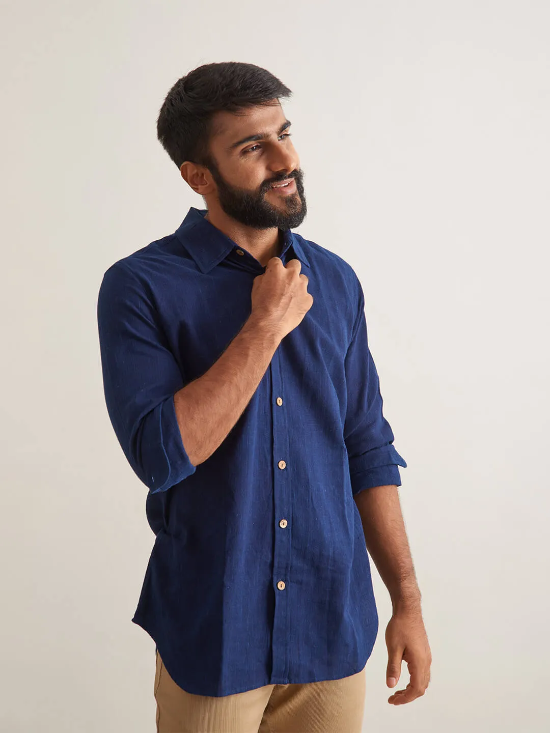 Indigo Ocean Handloom shirt