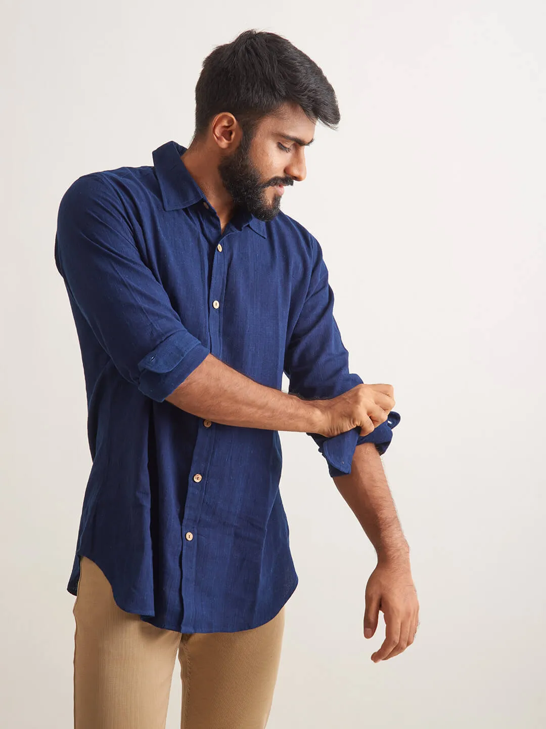 Indigo Ocean Handloom shirt